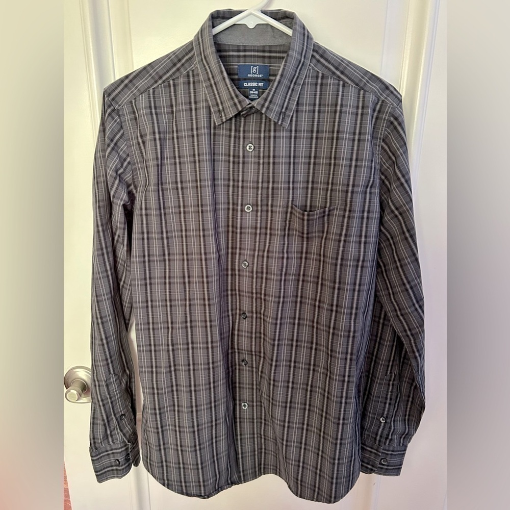 George Long Sleeve Button Down Casual Shirt